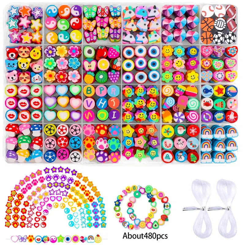 480/700 piezas de arcilla polimérica
