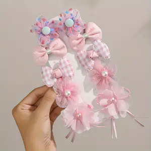 [C 57] 10 pinzas para el cabello con flores adorables, a…