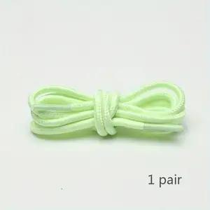[C 100] Cordones Redondos De Colores De Poliéster Flu…