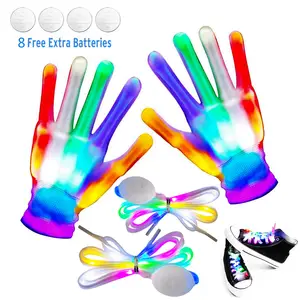 [C 133] Guantes LED resplandecientes, divertidos juguetes luminosos