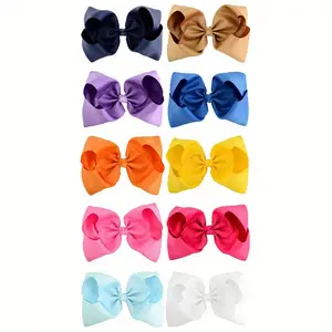 [C 143]  Clips de lazo de boutique de 8" Clips 
