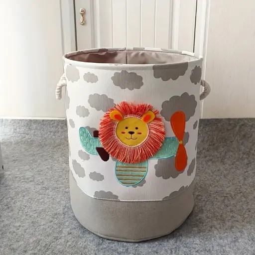 [C 150] Cesta de Almacenamiento Vintage para Ropa